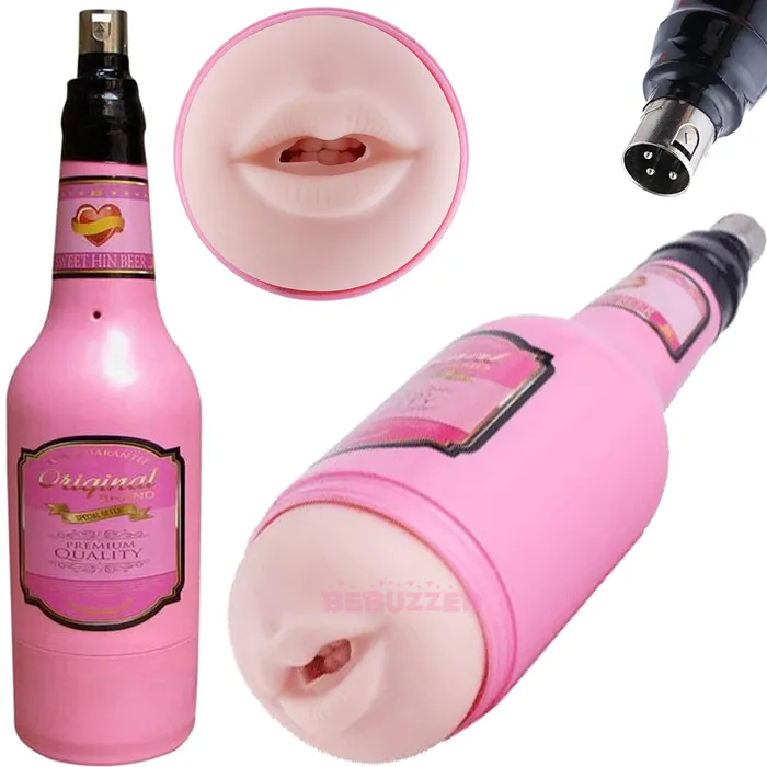 Automatic THRUSTING Sex Machine Telescopic 3XLR Dildo Male Masturbator Vibrator | BeBuZZed Female Sex Toys