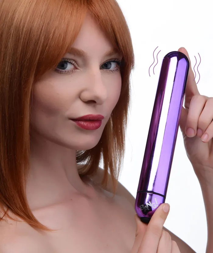 Bang! XL Vibrating Metallic Bullet | Female Sex Toys
