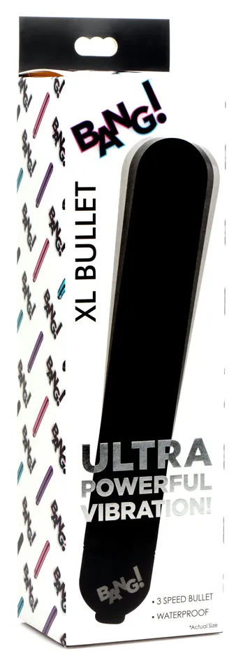 Bang! XL Vibrating Metallic Bullet | Female Sex Toys