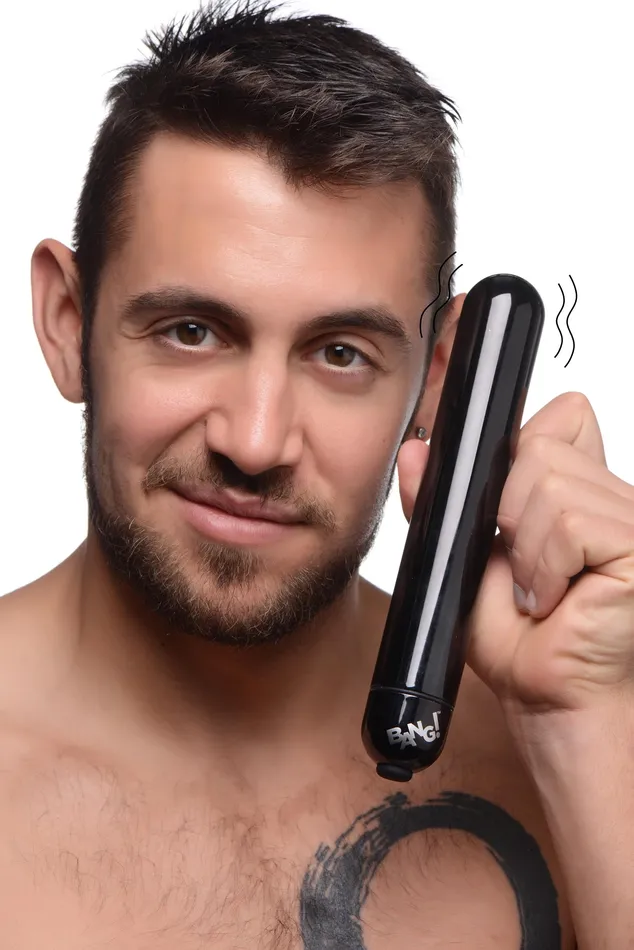 Bang! XL Vibrating Metallic Bullet | Female Sex Toys