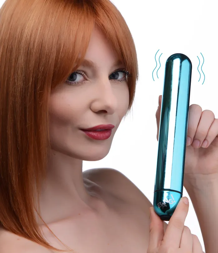 Bang! XL Vibrating Metallic Bullet | Female Sex Toys