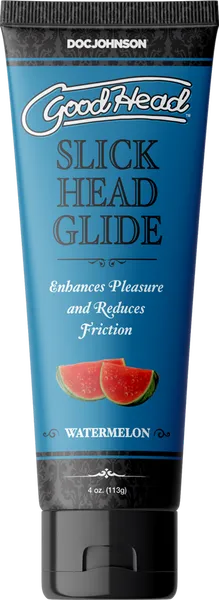 Doc Johnson Male Sex Toys | Slick Head Glide - Watermelon - 4 Oz.