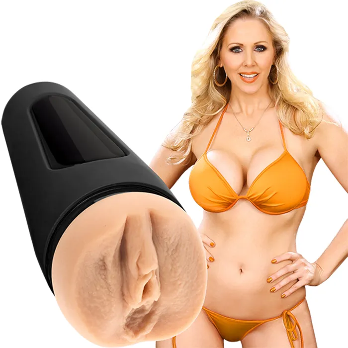Male Sex Toys | Doc Johnson Main Squeeze Julia Ann 3D UTRASKYN Pocket Pussy Male Masturbator Stroker Sex Toy