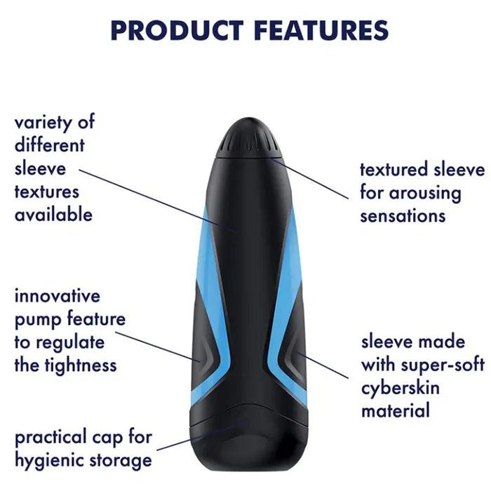 Male Sex Toys | Satisfyer Satisfyer Men One Textured Male Masturbator Vacuum Pressure Pocket Pussy