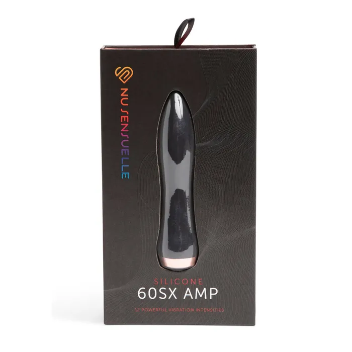 Nu Sensuelle Silicone 60SX AMP Bullet Black | Nu Senseuelle Vibrators