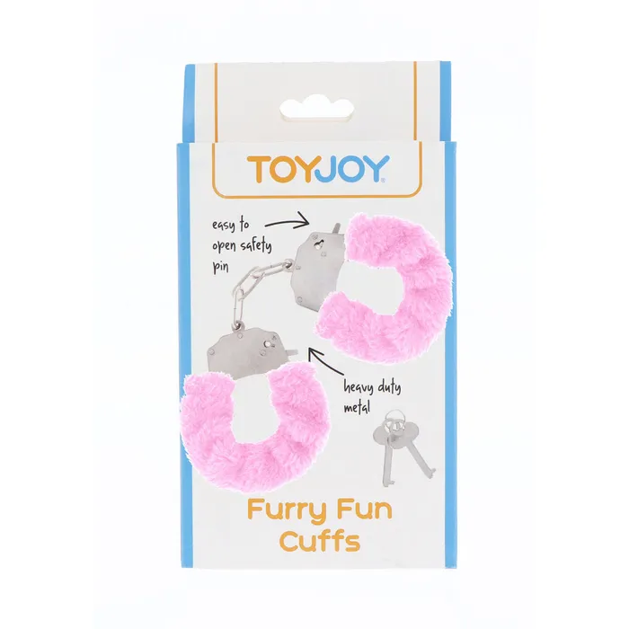 ToyJoy Furry Fun Wrist Cuffs Pink | Toy Joy Sex Toys Vibrators ToyJoy Furry Fun Wrist Cuffs Pink | Toy Joy Sex Toys Vibrators