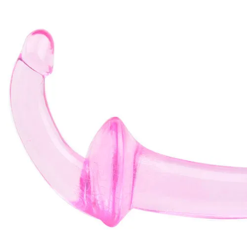 Various Toy Brands Female Sex Toys | Double Fun Pink Strapless Strap On Dildo