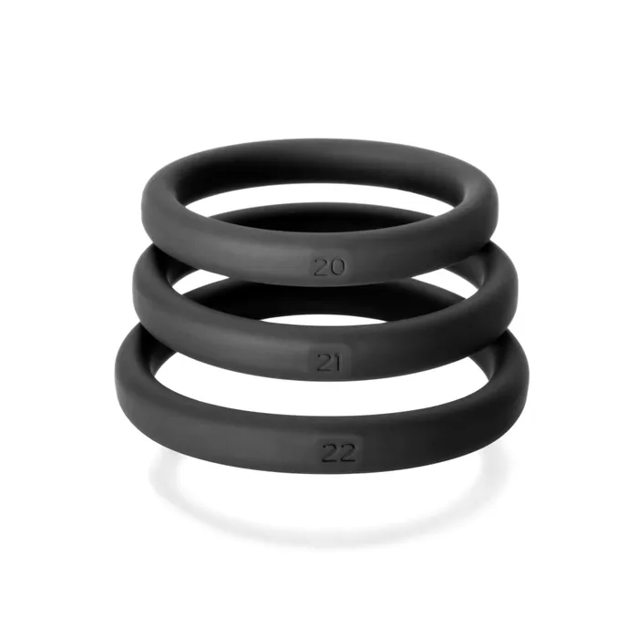 Xact-Fit Silicone Rings X-Large 3 Ring Kit | PerfectFit Male Sex Toys