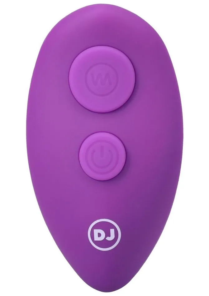 A-Play Male Sex Toys | A-Play Shaker Rechargeable Silicone Beaded Anal Plug with Remote Control