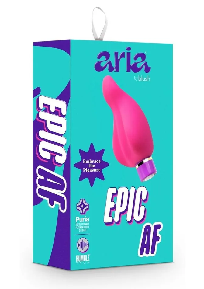 Aria Female Sex Toys | Aria Epic AF Rechargeable Silicone Vibrator