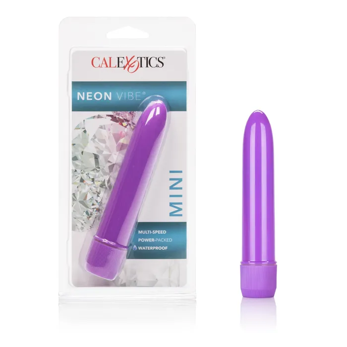 CalExotics Vibrators | Mini Neon Multi-Speed Vibe 4.5 Inches