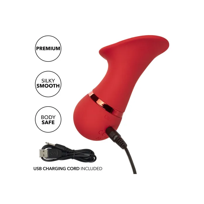 Female Sex Toys | California Exotic French Kiss Seducer Teasing Tongue Vibrator