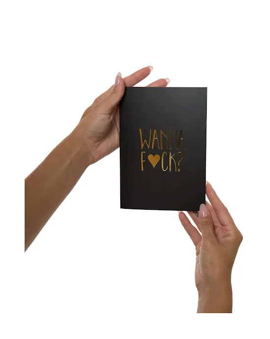 Kama Sutra Wanna F*ck Greeting Card | Vibrators