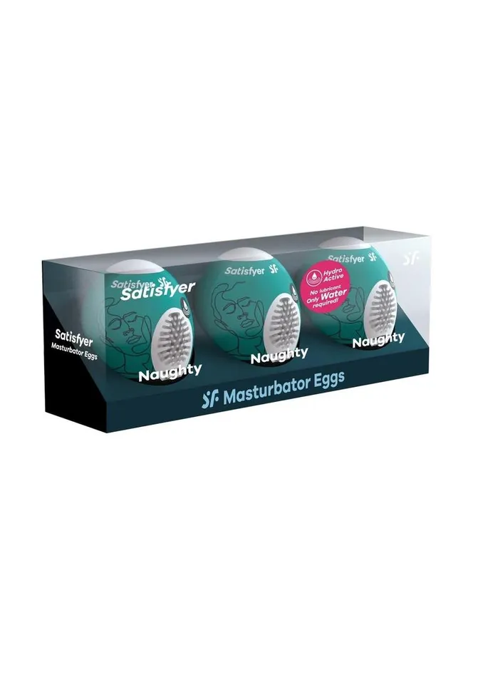 Male Sex Toys | Satisfyer Satisfyer Masturbator Egg 3 Pack Set (Naughty